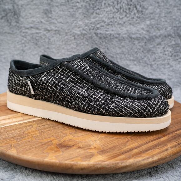 P448 Bubble Shaka Women’s Sz 41 Black / Grey Slip On Vibram Soles MADE IN ITALY - Picture 1 of 7